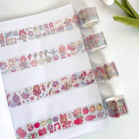 تصویر چسب واشی شفاف 