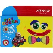 تصویر خمیربازی 10رنگ آریا Arya 10Colours Play Dough