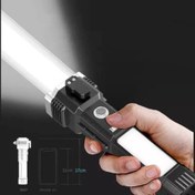 تصویر چراغ قوه شارژی چندکاره Electric Torch 3W Electric Torch 3W Flash light