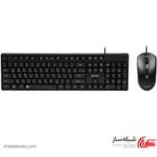 تصویر کیبورد و ماوس باسیم بیاند مدل Beyond BMK-3260 Beyond BMK3260 Wired Keyboard and Mouse