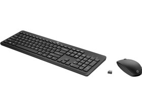 تصویر ماوس و کیبورد بی سیم اچ پی مدل 235 ا HP 235 Wireless Mouse & Keyboard HP 235 Wireless Mouse & Keyboard