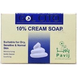 تصویر صابون کرم دار 10% گل سیتو ا Gol Cito 10% Cream Soap Gol Cito 10% Cream Soap