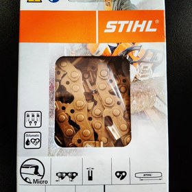 تصویر زنجیر اره موتوری اشتیل اصلی 40 سانتی، گام 3/8P ساخت سوئیس Stihl chain 3613, 3/8P