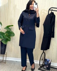 تصویر مانتو شلوار زنانه مدل اداری درسا کد 89313 - کد 1981415 