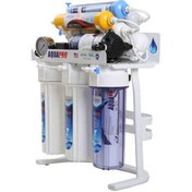 تصویر دستگاه تصفیه آب آکوا پرو مدل pomp up-10 stage (10 مرحله ای) 