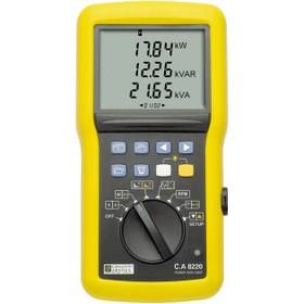 تصویر پاور آنالایزر تک فاز کاوین آرنوکس مدل CA8220 Chauvin Arnoux CA8220 Power Analyser