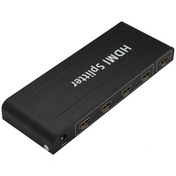 تصویر اسپلیتر اچ دی ام ای ۴ پورت بافو | SPLITTER HDMI 4PORT BAFO Splitter HDMI 1-4 BAFO