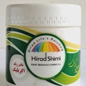 تصویر مادر رنگ اکریلیک سفید هیراد شیمی 300 گرمی 