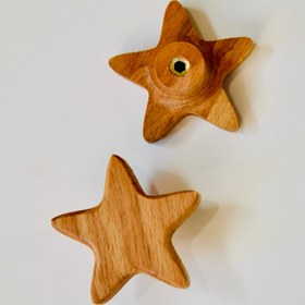 تصویر دستگیره چوبی کد H34 