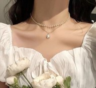 تصویر گردنبند مرواريد پرنسسي