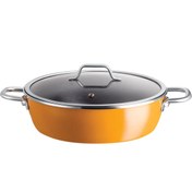 تصویر تابه مادام کوکو مدل Titanyum Emayeسایز26 