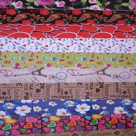 تصویر کاغذ کادو مدل رنگی بسته 10 عددی 