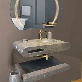 تصویر روشویی سنگی مدرن لاشتر 