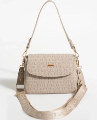 تصویر 2 محفظه شانه 2197 سنگ برند Just Polo( جاست پولو ) به رنگ خاکستری در دسته کیف زنانه 