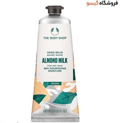 تصویر کرم مرطوب کننده دست Almond Milk بادی شاپ 