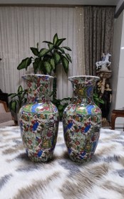 تصویر گلدان چینی 