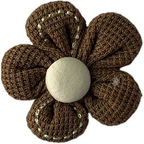 تصویر تکه دوزی طرح گل 