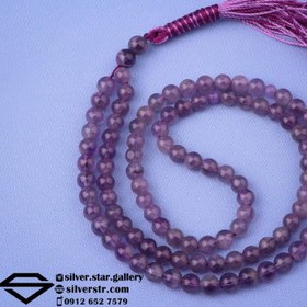 تصویر تسبیح آمیتیست ۱۰۱ دانه کد 0493 