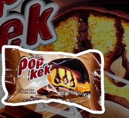 تصویر کیک مغزدار با روکش شکلاتی اتی 60 گرم Pop Kek 60 gr