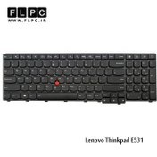 تصویر کیبرد لپ تاپ لنوو Thinkpad E531 مشکی-با موس-با فریم Keyboard Laptop Lenovo Thinkpad E531