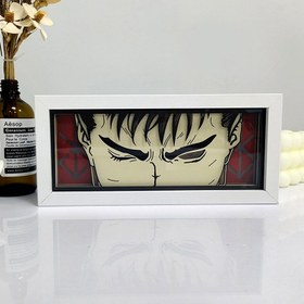 تصویر تابلو لایت باکس انیمه ای برسرک | Berserk Anime Light Box 