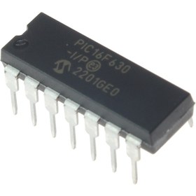 تصویر میکروکنترلر PIC16F630-I/P 
