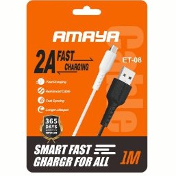 تصویر کابل لایتنینگ آمایا (Amaya) مدل ET-08 ET-08 Micro data cable