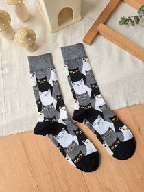 تصویر جوراب گربه برند ماکسیائو 