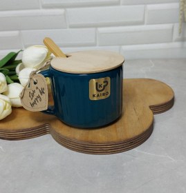 تصویر ماگ سرامیکی درب دار 