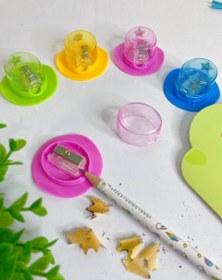 تصویر مداد تراش کلاه - آبی 