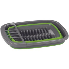 تصویر مشخصات، قیمت و خرید آب چکان مدل Ironman 4x4 - Collapsible Dish Rack 