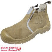 تصویر کفش ایمنی تاپ جیر جوشکاری Welding top suede safety shoes