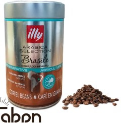 تصویر دانه قهوه ایلی مدل brasile مقدار 250 گرمی illy brasile Coffee Beans