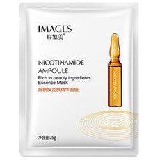 تصویر ماسک صورت ایمجزمدل Nicotinamide Ampoule وزن 25 گرم 