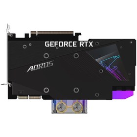 تصویر کارت گرافیک گیگابایت AORUS RTX 3090 XTREME WATERFORCE WB 