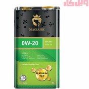 تصویر روغن موتور مگلوب PLATINUM TEC 0w-20 SN حجم 5 لیتر 