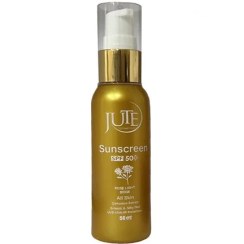 تصویر ضد آفتاب ژوت مناسب انواع پوست رز لایت (بژ خیلی روشن) Jute Sunscreen Rose Light All Skin