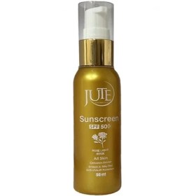 تصویر ضد آفتاب ژوت مناسب انواع پوست رز لایت (بژ خیلی روشن) Jute Sunscreen Rose Light All Skin