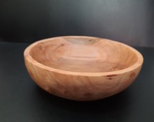 تصویر کاسه چوبی wooden bowl