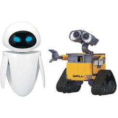 تصویر اکشن فیگور تینک وی مدل وال-ئی و ایو Wall-E &amp; Eve 