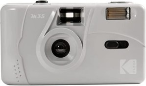 تصویر دوربین فیلمی برند Kodak مدل M35 | رنگ خاکستری |رول فیلم 35 میلی متری|عکاسی و فیلم برداری|بدون فوکوس|فلش داخلی-ارسال 15 الی 20 روزکاری 