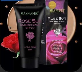 تصویر سی سی کرم گل رز مکس فسفر Max Phosphor Rose Cream CC