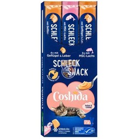 تصویر بستنی گربه کوشیدا ا Coshida, Cat Cream Treatschleck Snack 7, 112gr Coshida, Cat Cream Treatschleck Snack 7, 112gr
