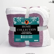 تصویر پتو مسافرتی مدل گوسفندی طرح پروانه دو نفره 