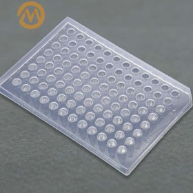 تصویر پلیت PCR شفاف 0.1ml مناسب ABI 