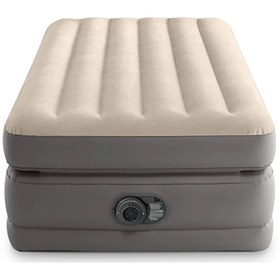 تصویر تخت بادی یک نفره Prime Comfort Elevated Airbed اینتکس intex 64162ND