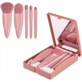 تصویر ست براش 5 عددی باکس دار MAKEUP Brush Set 5 Piece 