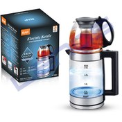 تصویر چای ساز روهمی راف مدل R.7898 ظرفیت ۲ لیتر با کتری پیرکس 
