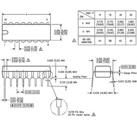 تصویر آی سی L293D DIP-16 IC L 293D DIP-16