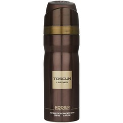 تصویر اسپری بدن مردانه رودیر مدل توسکان لدر حجم 200 میلی لیتر Rodier Tuscan Leather Body Spray